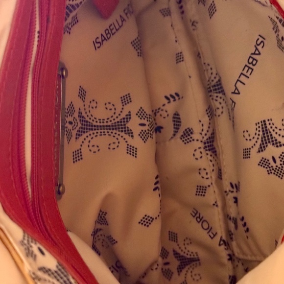 Isabella Fiori Leather Shoulder/Crossbody/Handbag Purse (Like New!) - Picture 5 of 9